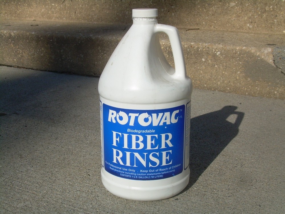 Rotovac Carpet Cleaning Biodegradable Fiber Rinse