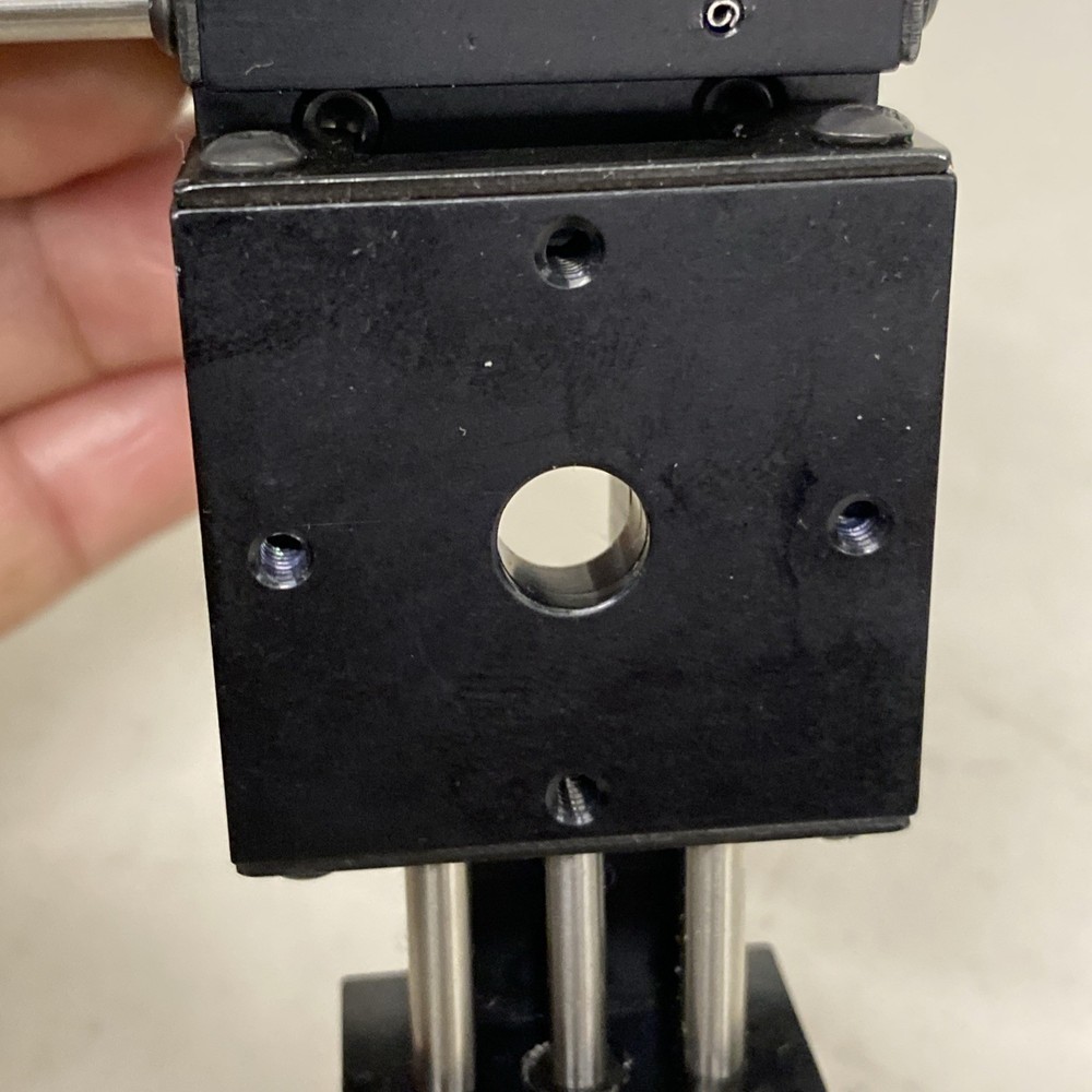 Del-Tron R 301 Ball Bearing Micrometer Slide 3 Axis Microscope