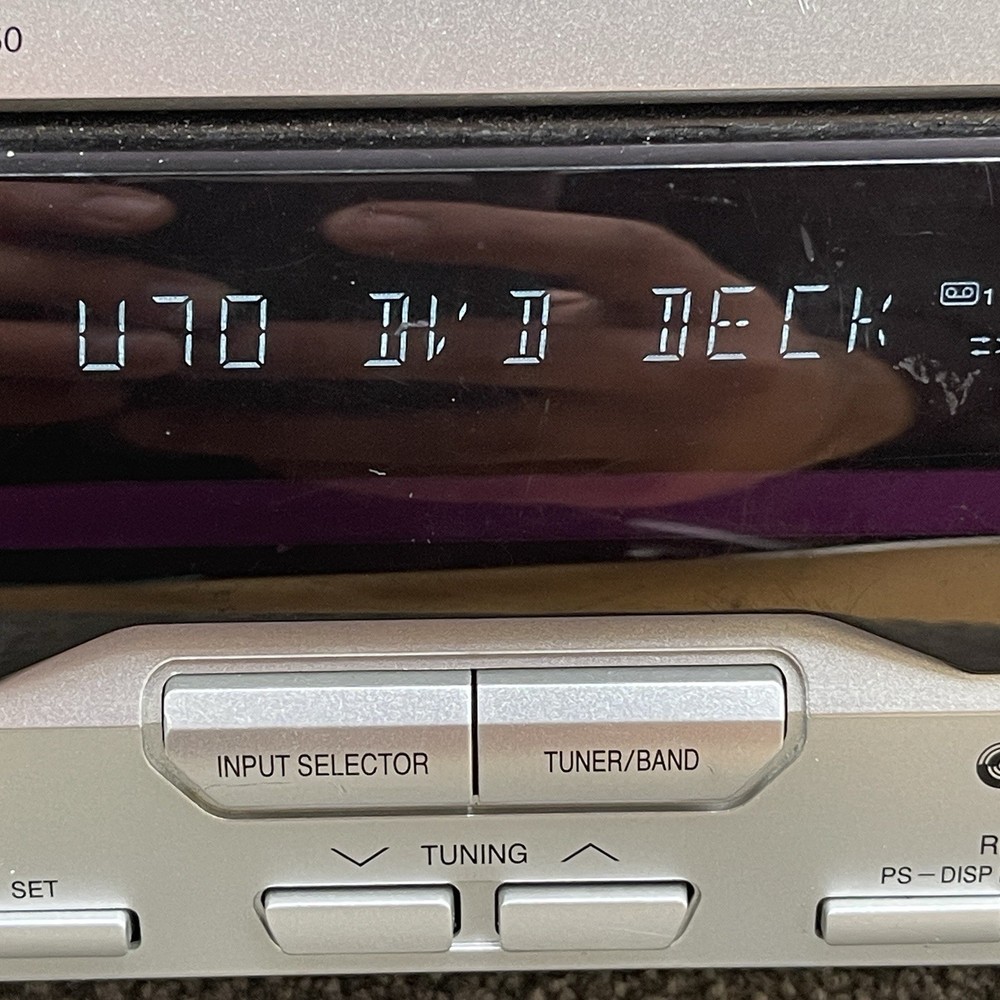 Technics SA-DV250 Amplifier Stereo Tuner Hi-Fi Unit Only *READ DESCRIPTION*
