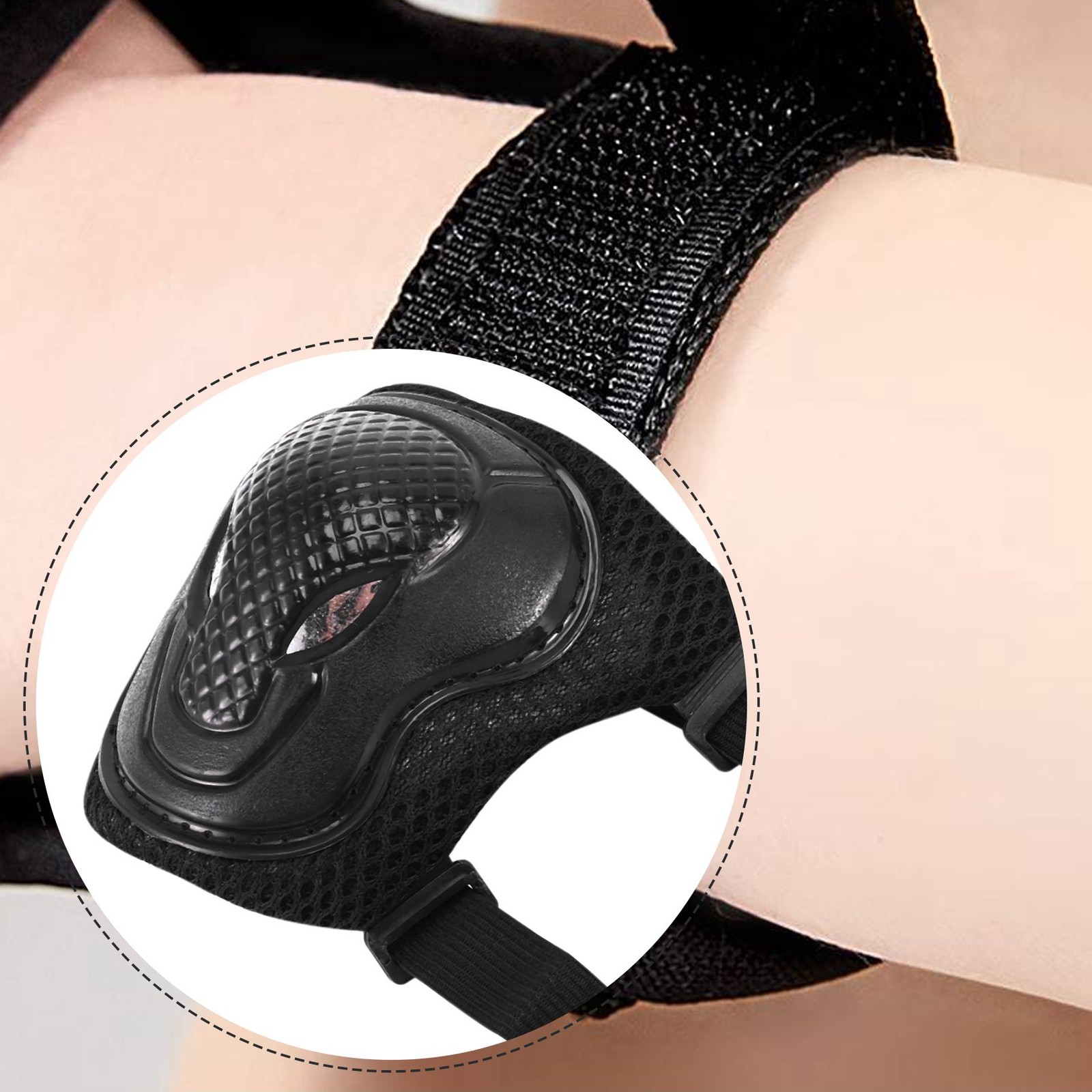 Guard Knee Pads and Elbow Pads Support Safety Pads Set for Adult Skate 9048