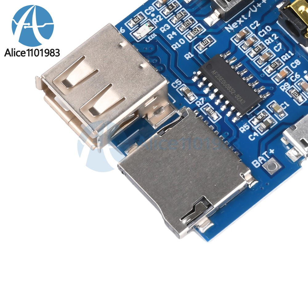 TF Card U Disk MP3 Format Decoder Board Aamplifier Decoding Audio Player Module