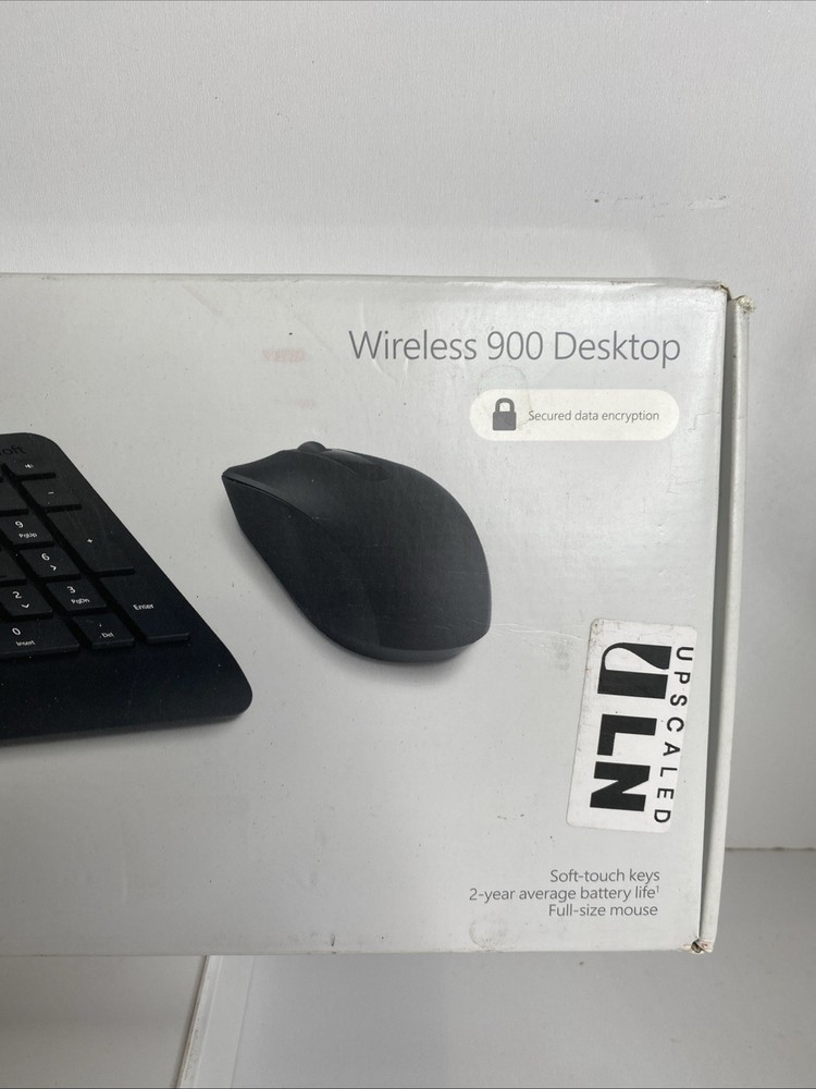 Microsoft Wireless Desktop 900 Keyboard Mouse Combo - Black