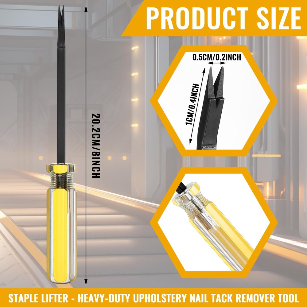 Staple Remover Staple Puller Upholstery Tool Staple Lifter, Staple Remover To...