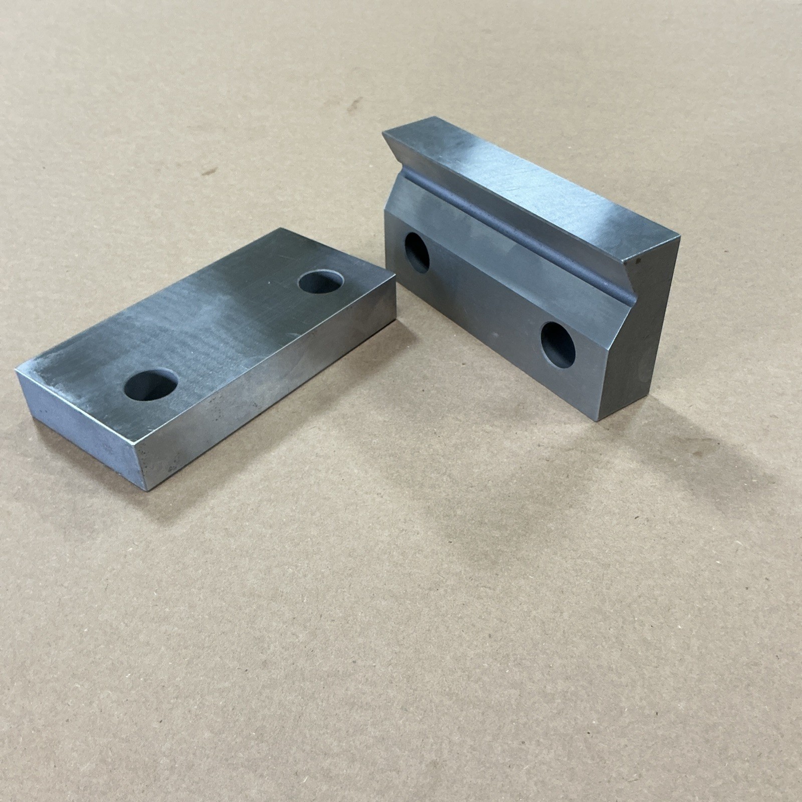 Tall 6” Horizontal V Jaw For Kurt Vises 4140 Heat Treated & Precision Ground USA