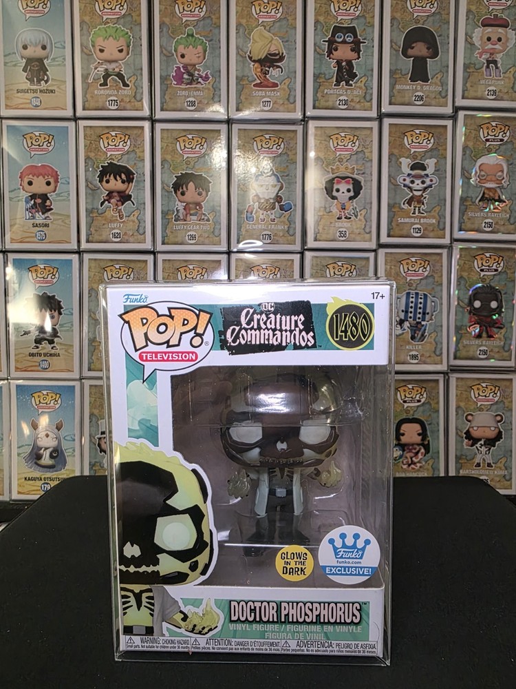 Funko Pop!  Dr. Phosphorus #1480 Glow In The Dark W/PROTECTOR