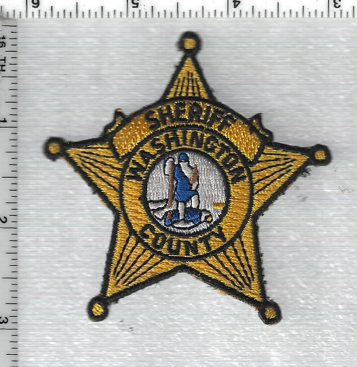 Washington County Sheriff (Virginia)  Cap/Hat Patch