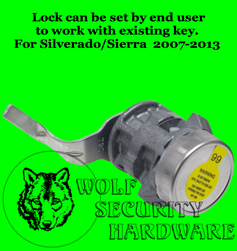 Silverado Sierra Pickup 08-13 (Some 07&14) Tailgate Key Lock Cylinder Strattec