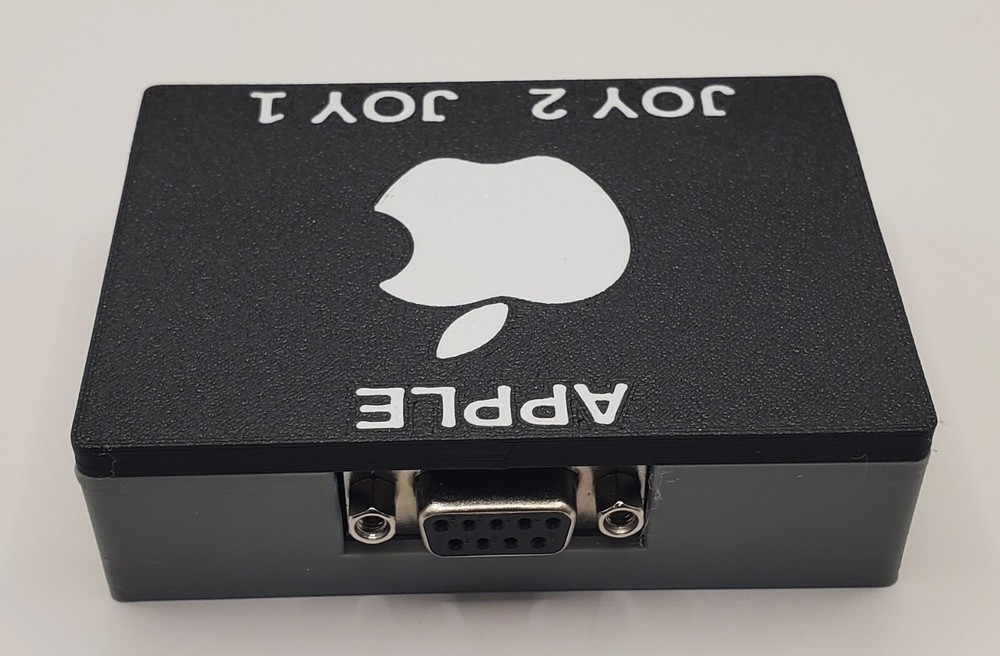 Apple II, IIgs adapter for using up to two Atari Joysticks