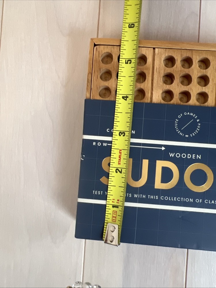 Wooden Sudoku Puzzle Workshop