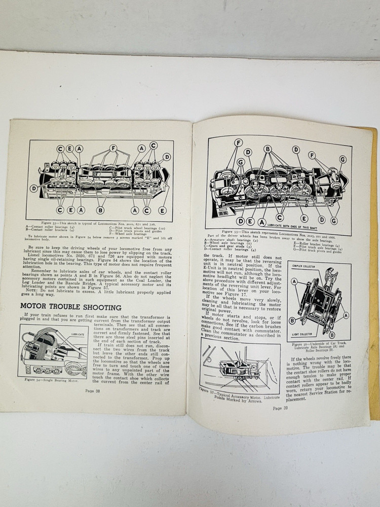 Original Lionel 1948 INSTRUCTIONS FOR ASSEMBLING & OPERATING LIONEL TRAINS Book