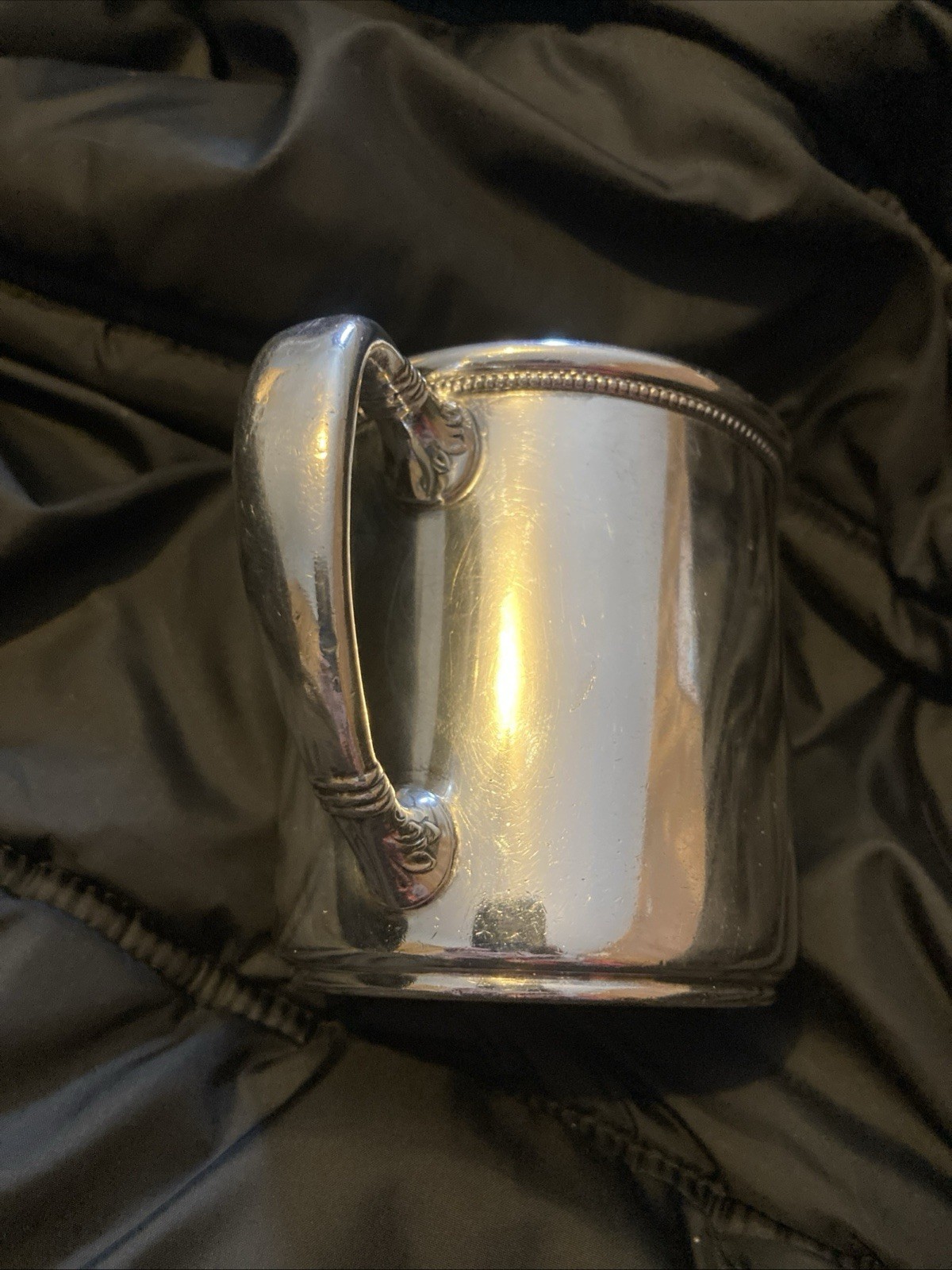 Antique Silver Cup Bigelow & Kennerd & Co. Engraved “EGT from RHD. 1913. “