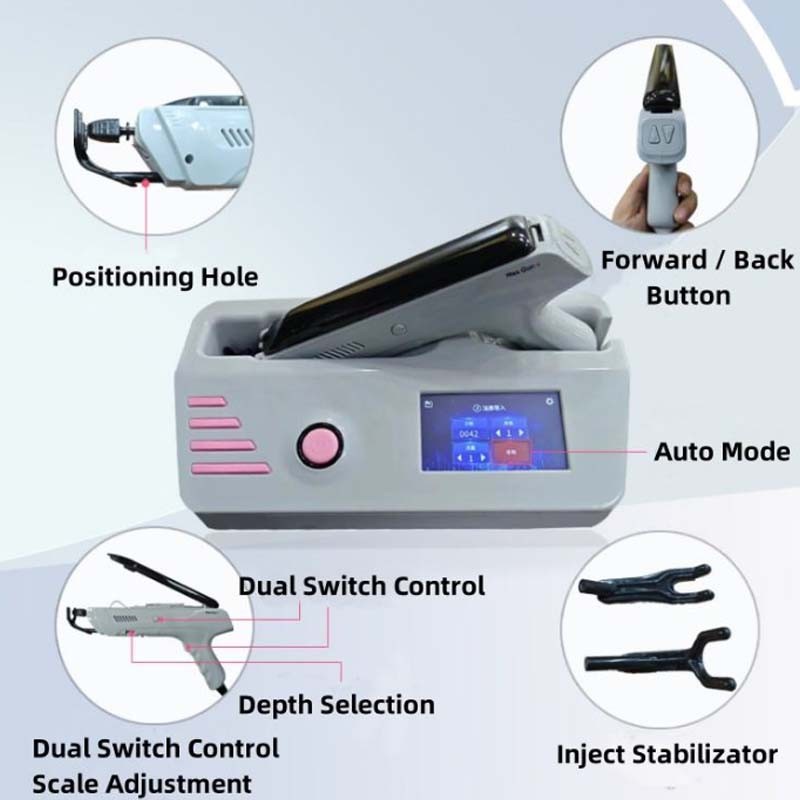 3 in 1 Mesoderm Deep Admittance Nanometer Microcrystal Gun