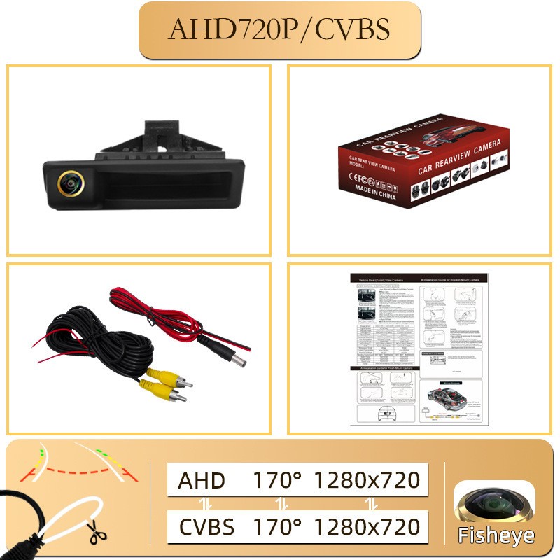 Vehicle Backup Camera for BMW E82 E88 E84 E90 E91 E92 E93 E70 E60 E61 E39 3 5 X5