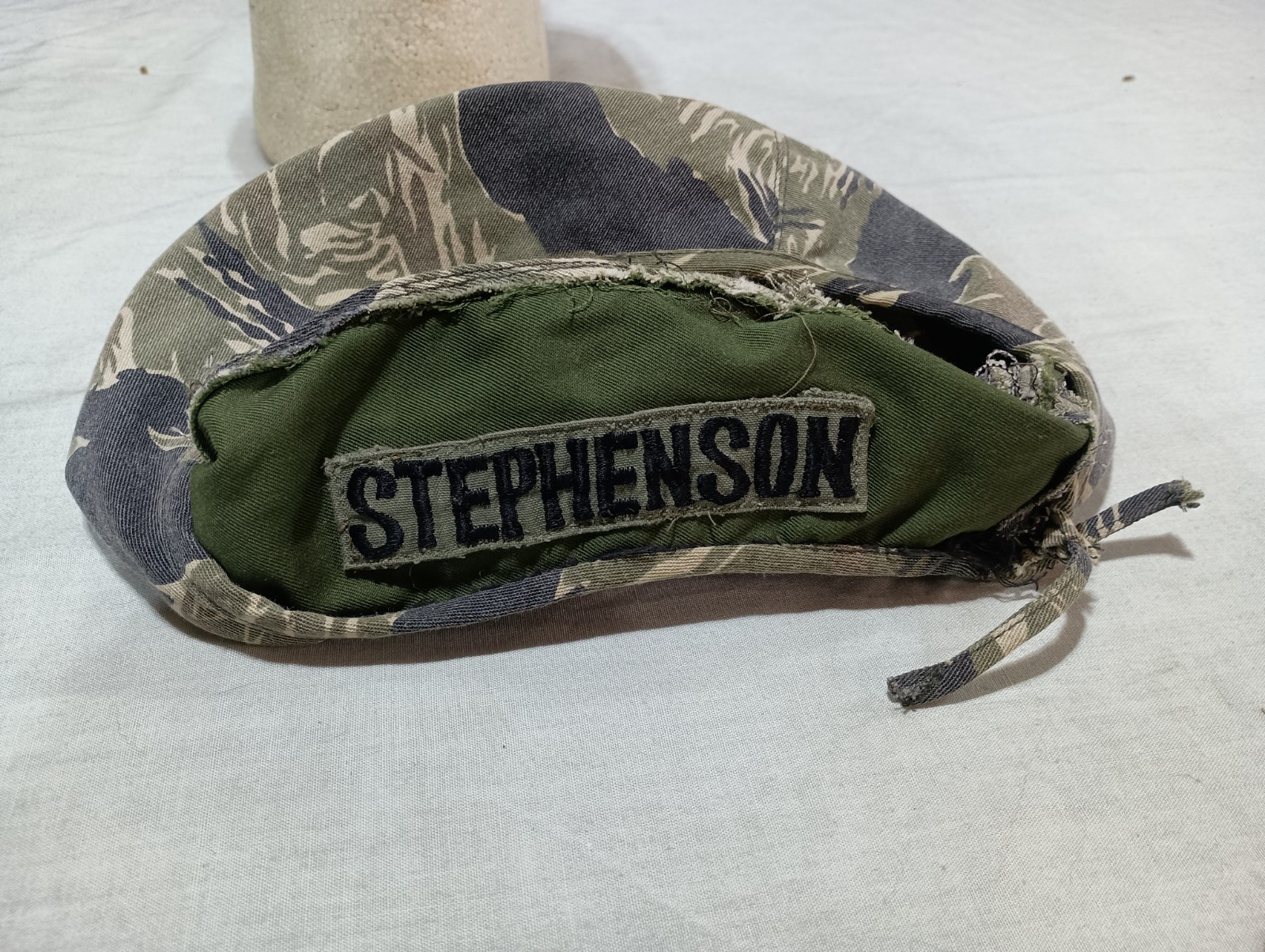 Vietnam JWD Tiger stripe Beret Named John Wayne Dense Camo Hat