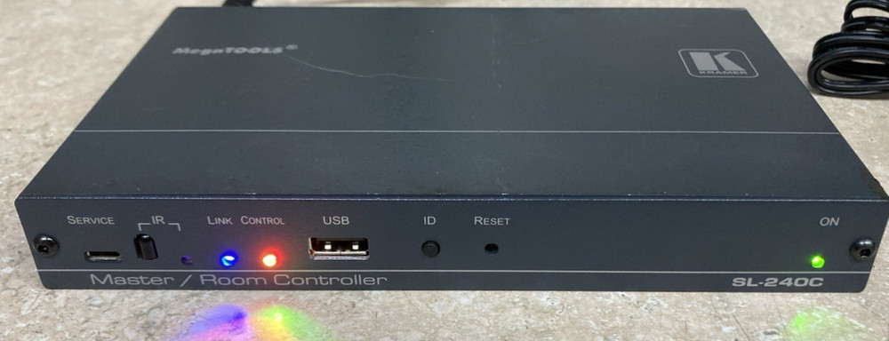 KRAMER MegaTOOLS SL-240C Master / Room Controller - TESTED - No Power Cord