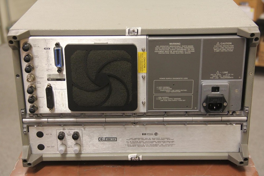 HP HEWLETT PACKARD 8722C Network Analyzer Opt 010 & 8ZE