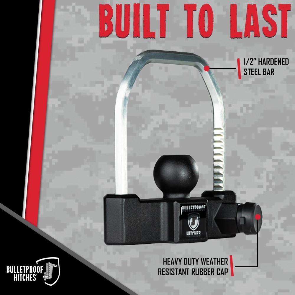 BulletProof Hitches - Medium Duty Trailer Coupler Lock -