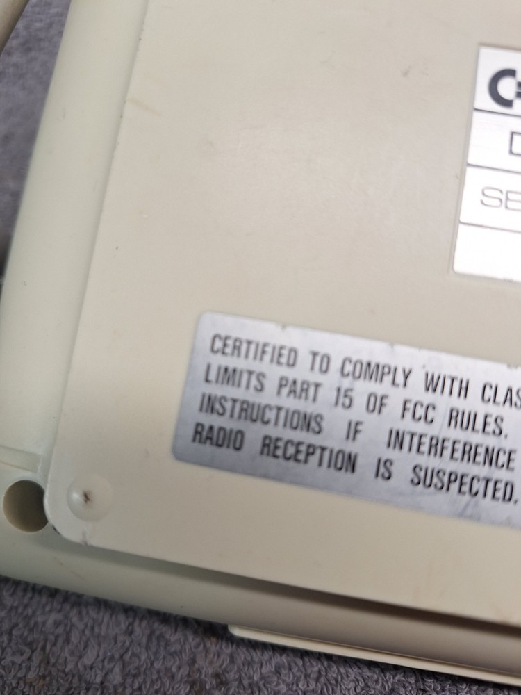 Vintage Commodore Datassette Model C2N-B Japan Untested For Home Computer