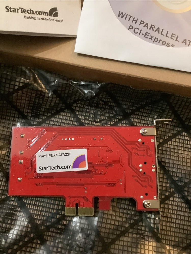New StarTech.com 2 Port PCIe SATA II Controller Card