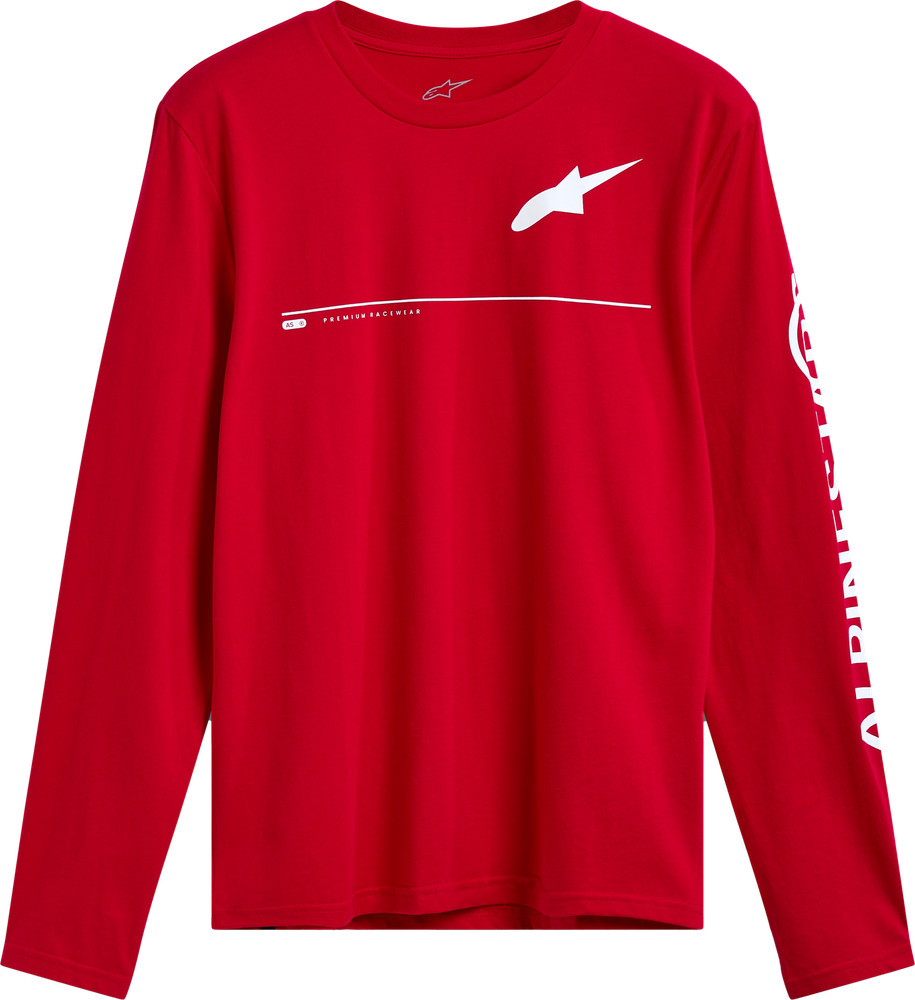 Alpinestars Committed Long Sleeve CSF Tee Red