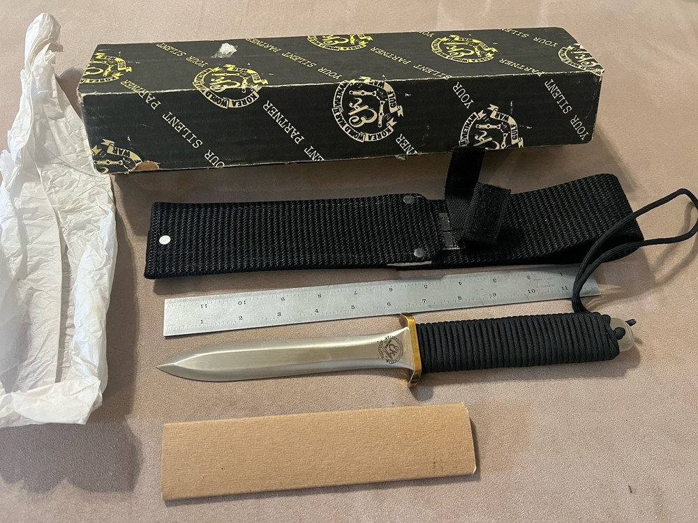 John EK Model PB-4 Commando Knife In Original Box NOS PB4