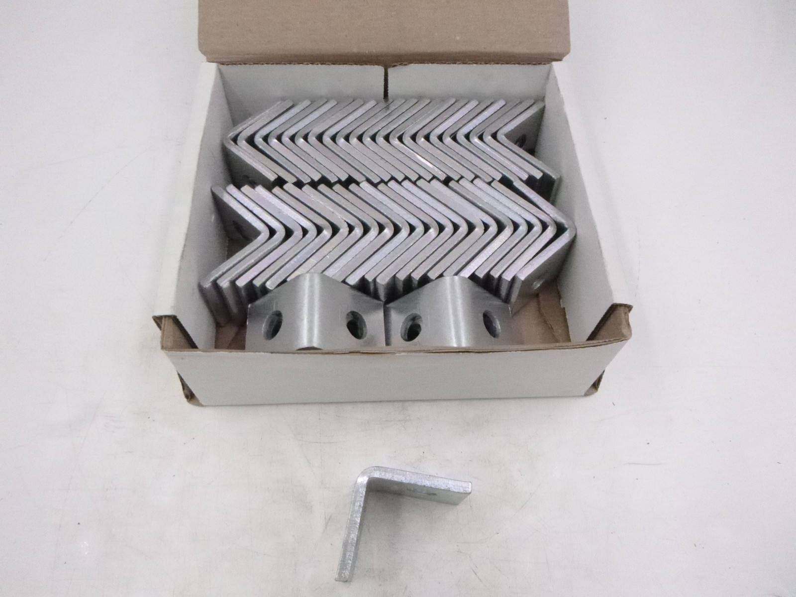 50 Pack Atkore P1026 Unistrut 2-Hole 90° Angle Conduit Fitting