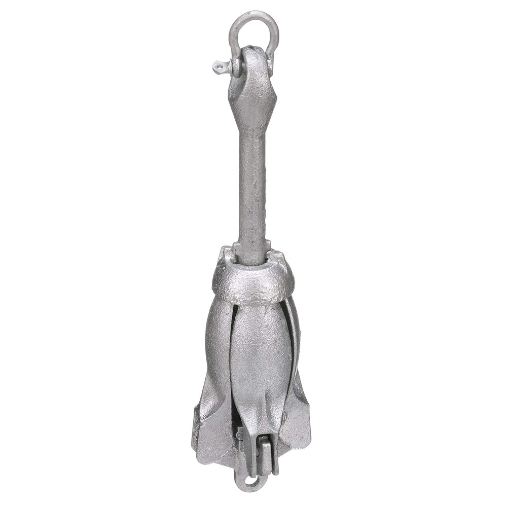 11964-1 Grapnel Folding Anchor 3 lb Silver