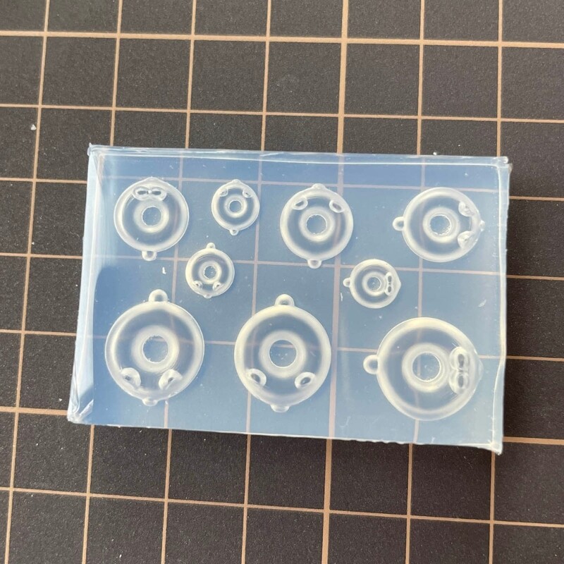Crystal Epoxy Silicone Mold Casting Tool for Desserts Puddings Making