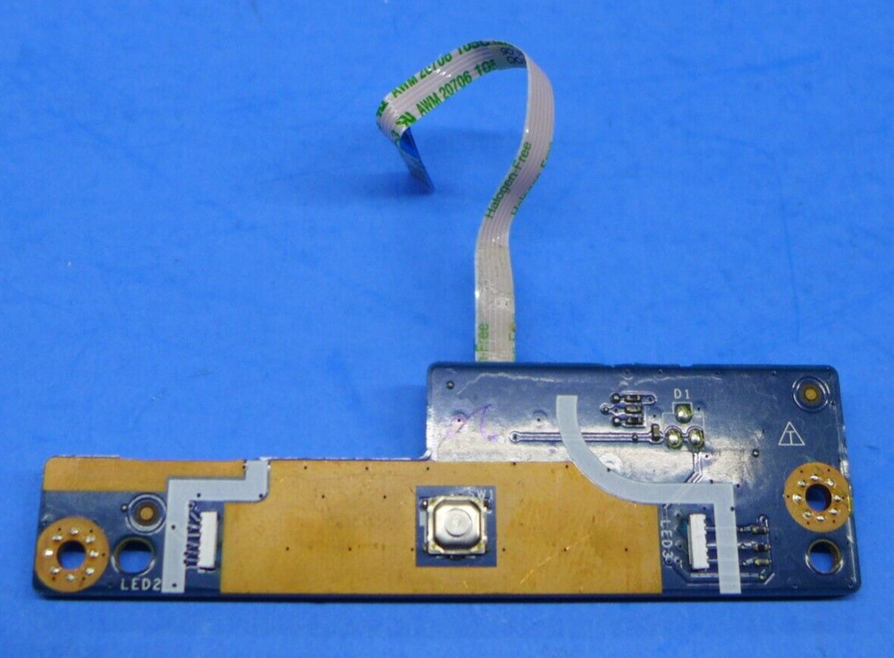 Alienware 17 R4 Power Button Circuit Board w/ Cable LS-D754P