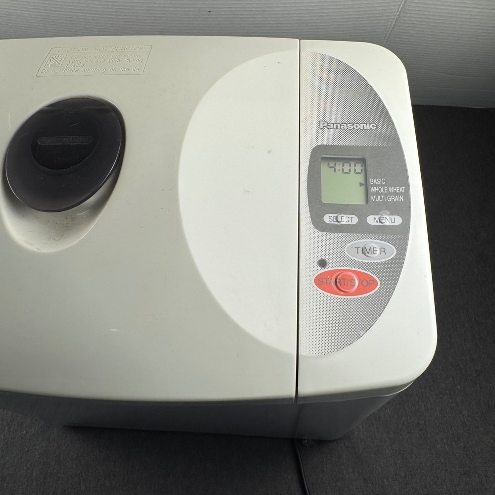 Panasonic SD-YD200 Automatic Bread Maker White 550W Multi Grain Whole Wheat