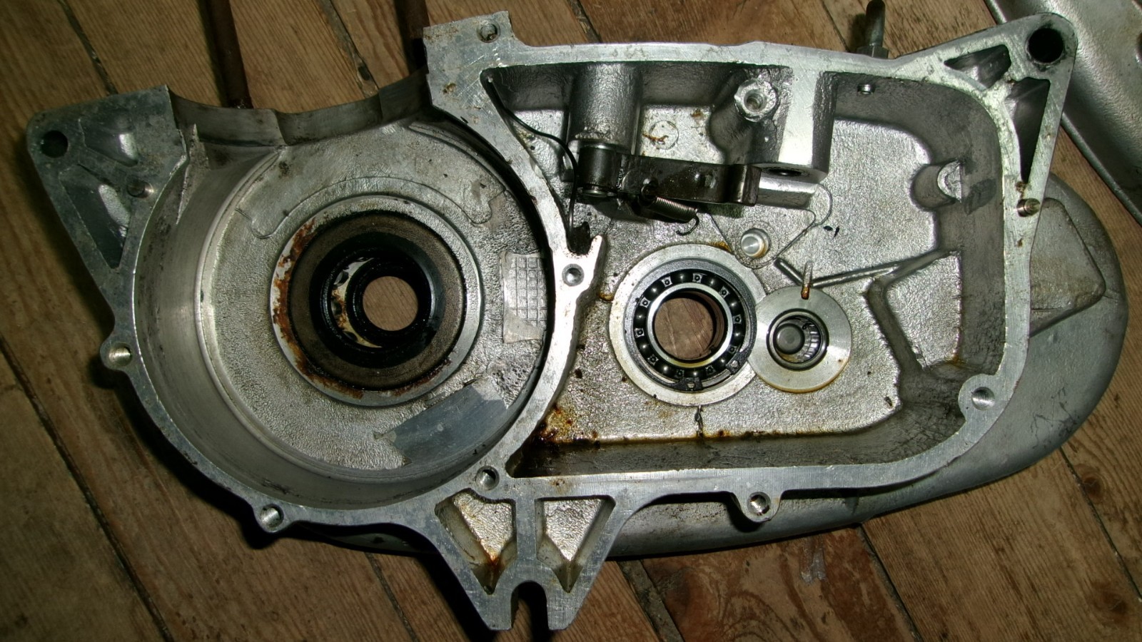 Maico Square barrel 400 engine case set T401XXX 1972