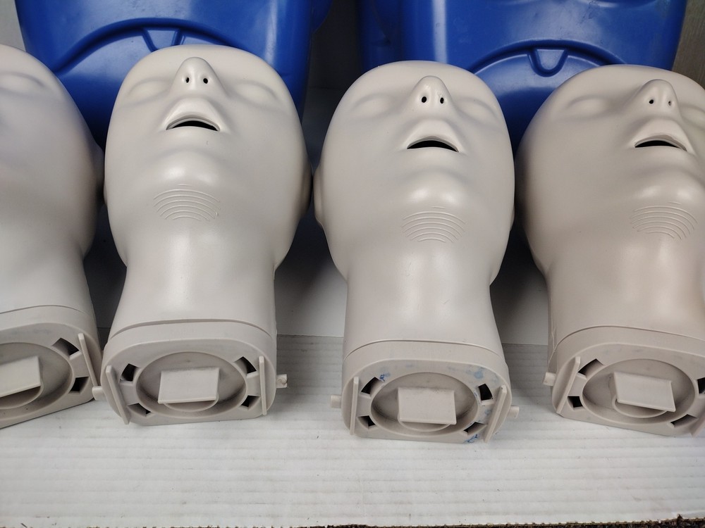 LOT 4 PROMPT CPR Training Manikins Practice Dummy with case