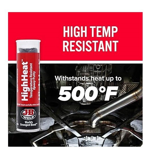 JB Weld 8297 High Heat Epoxy Putty Stick
