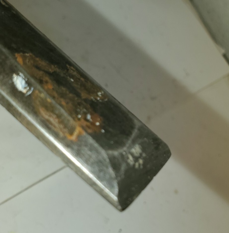 Vintage STANLEY D Made In Usa Beveled Edge 1" Socket Chisel