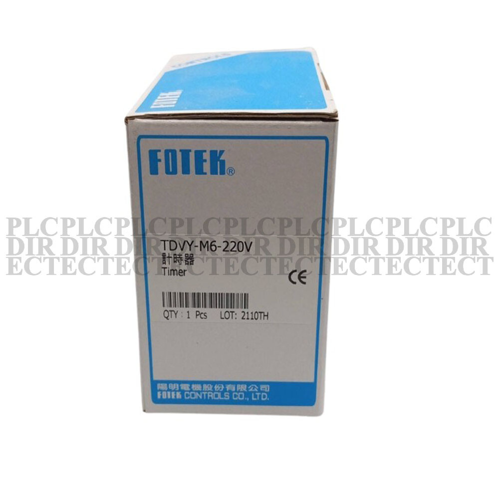 New FOTEK TDVY-M6-220V Timer