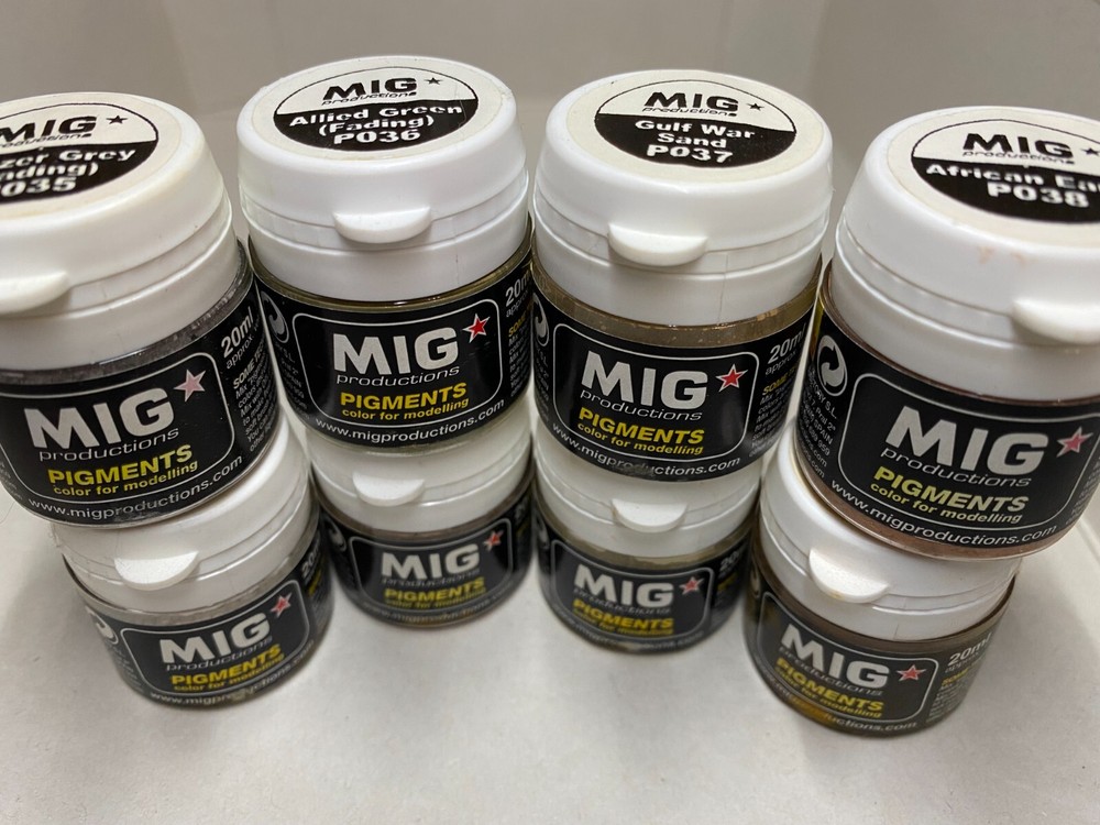 Ammo MIG Pigments - Various colors