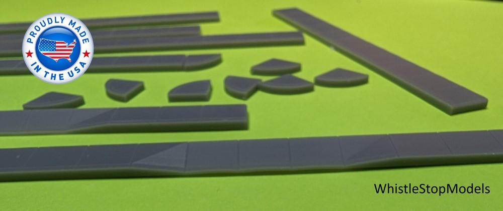 Z Scale Sidewalk with Highest Details