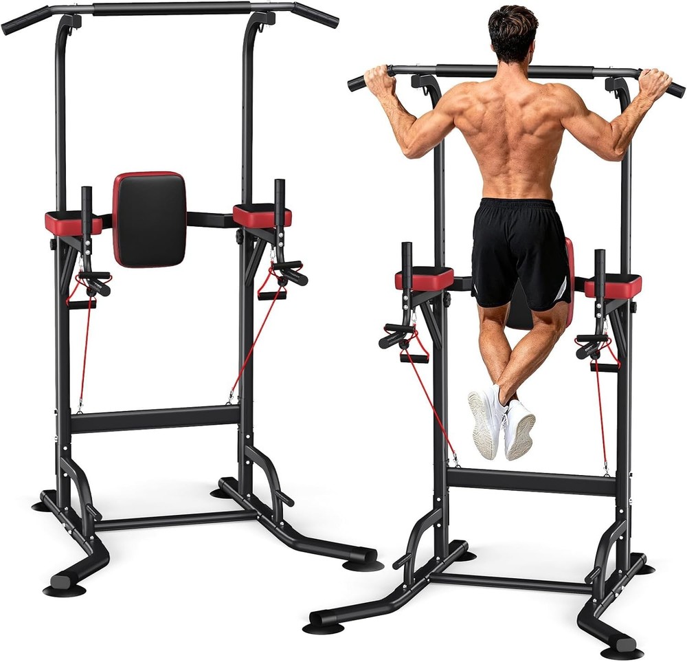 Pull Up Bar Free Standing for Multi-Function Home Gym Strength, Pull Up Dip S...