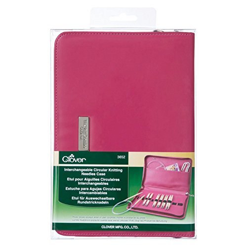 Clover Interchangeable Circular Knitting Needle Case #3652