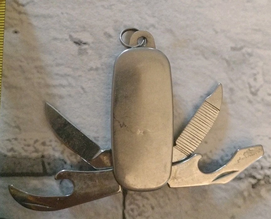 Mini  POCKET KNIFE UTILITY MULTI TOOL  Steel