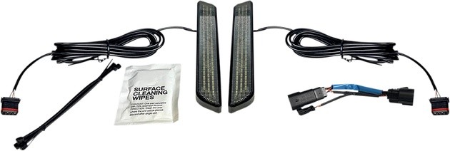 Custom Dynamics LED Fork Lightz Black Smoke