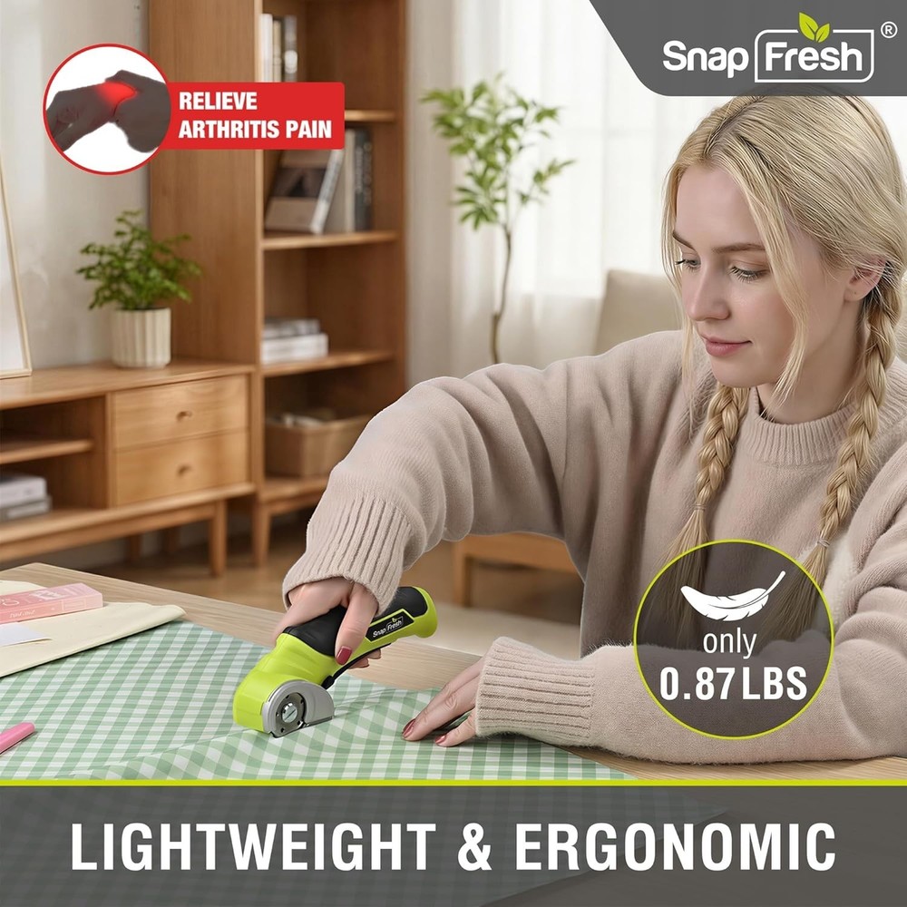 Electric Scissors Kit - Perfect for Tailors & Packaging Work