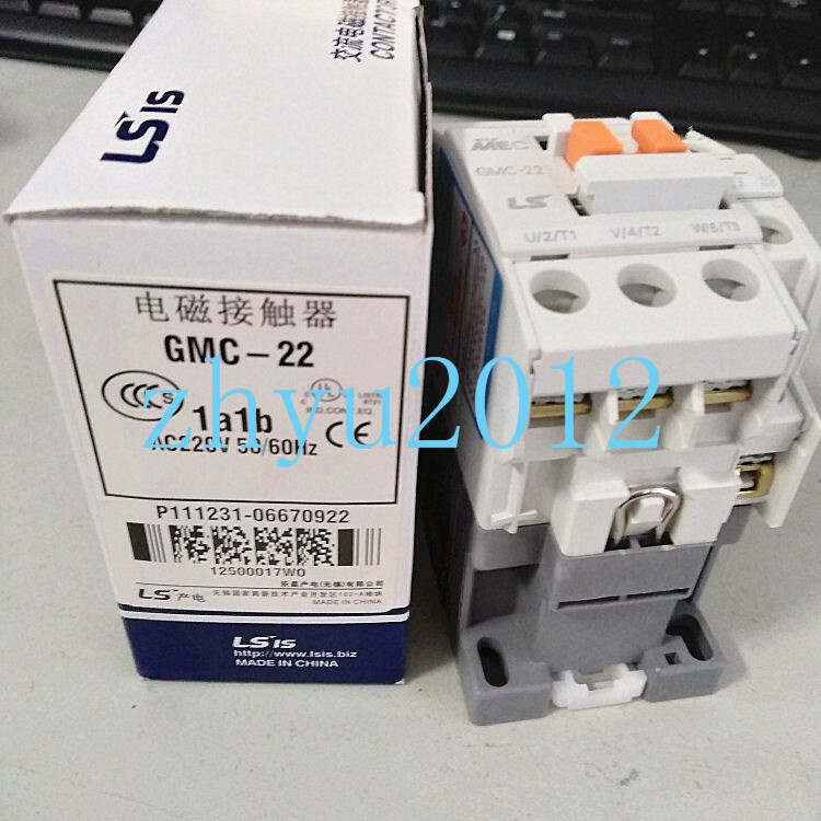 1PCS   GMC (D)-22 22A 220V electromagnetic AC contactor
