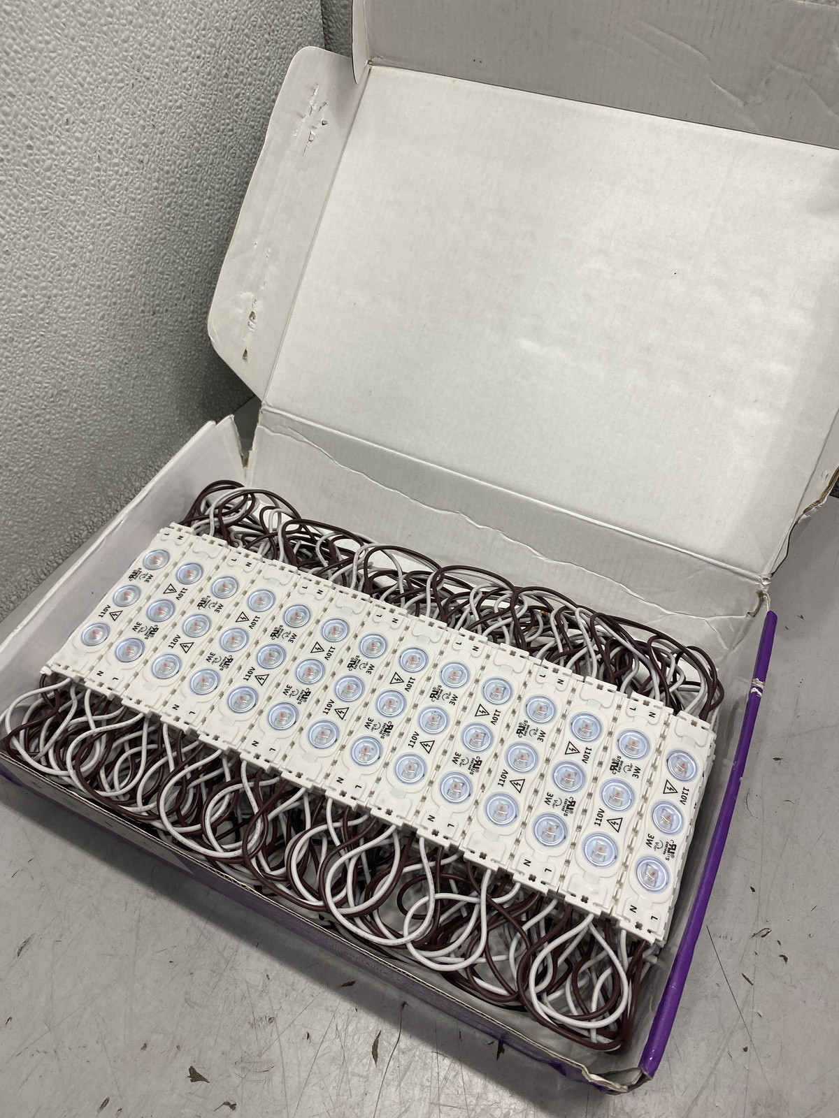 Single Color LED Module 100 Pack Red AC110V/220V DM3BF-67