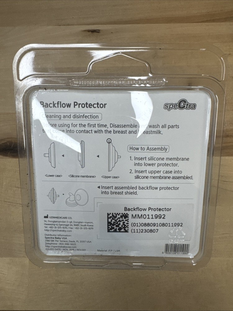 Backflow Protector Replacement for Breast Milk Pump SPECTRA MM011992