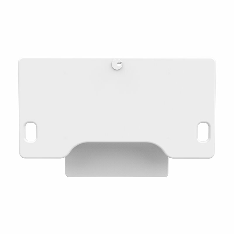 Rocelco 46" Large Height Adjustable Standing Desk Converter - White