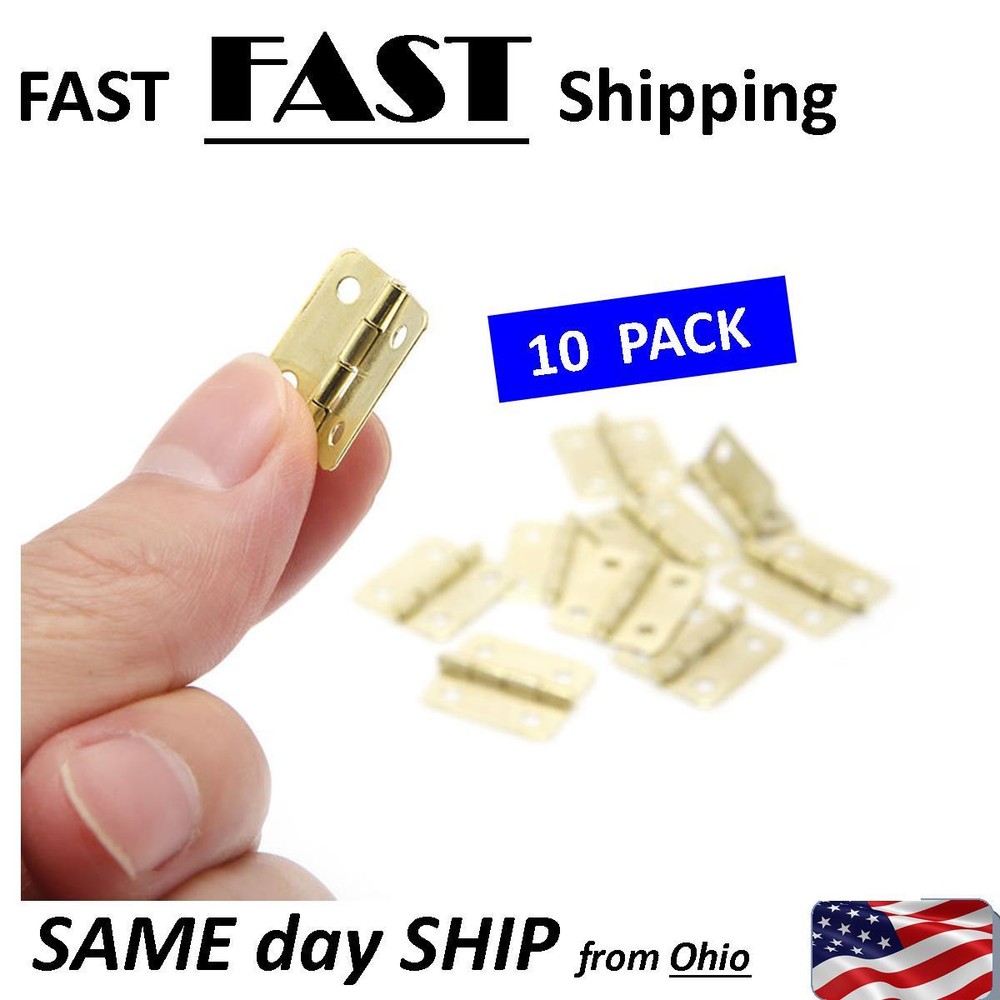 small gold hinges