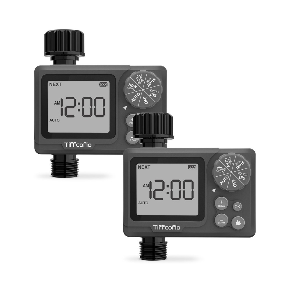 New Programmable Water Volume Control Sprinkler Timer, Water Durati... Fast Ship