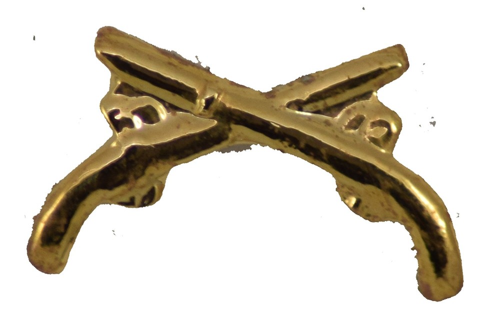 MP CROSSED PISTOLS HAT PIN