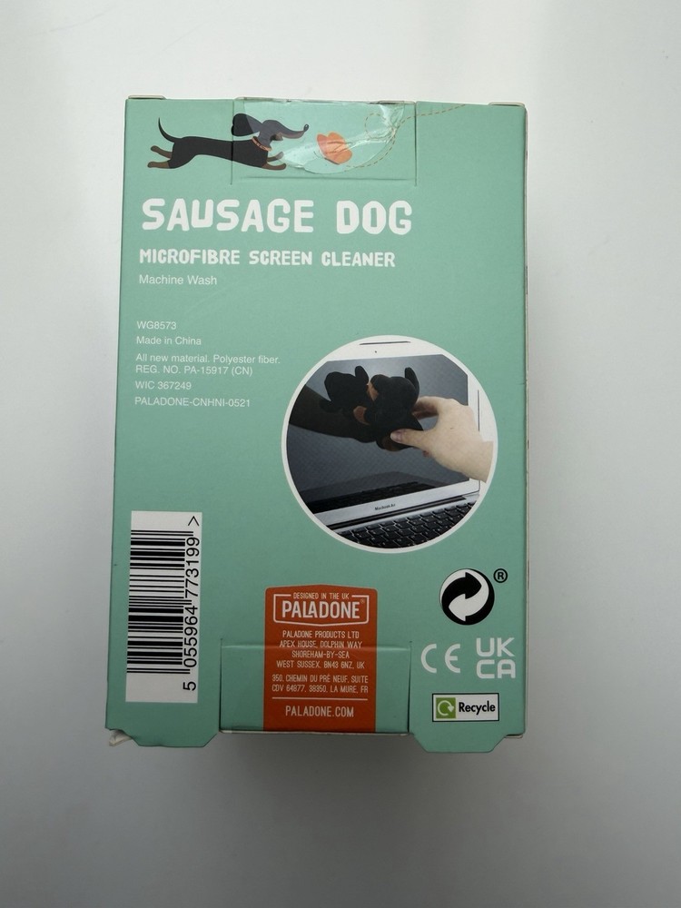 Sausage Dog Conputer Screen Cleaner (Micro Fiber)